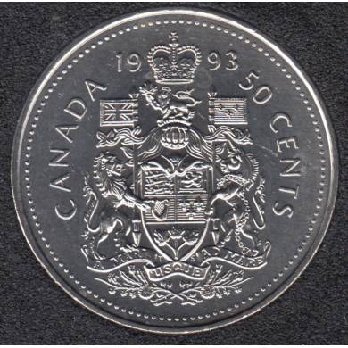 1993 - B.Unc - Canada 50 Cents