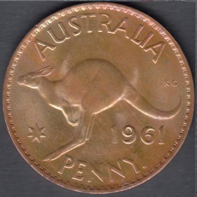 1961 - 1 Penny - B. Unc -  Australia