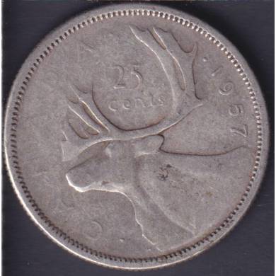 1957 - Canada 25 Cents
