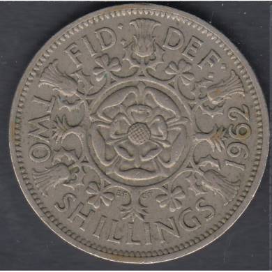 1962 - Florin (Two Shillings) - Great Britain