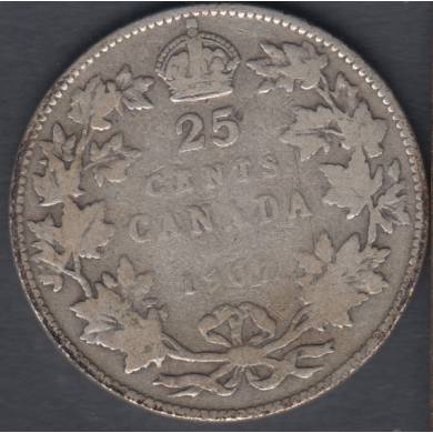 1907 - VG - Canada 25 Cents