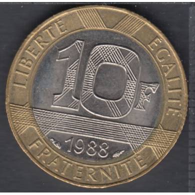 1988 - 10 Francs - France