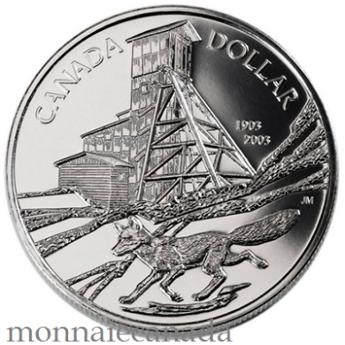 2003 - Brillant Uncirculated Silver Dollar - Cobalt - No Tax