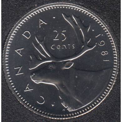 1981 - NBU - Canada 25 Cents