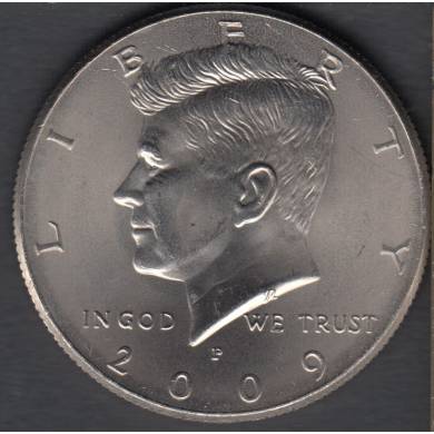 2009 P - B.Unc - Kennedy - 50 Cents