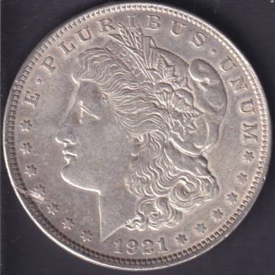 1921 - AU - Morgan Dollar USA