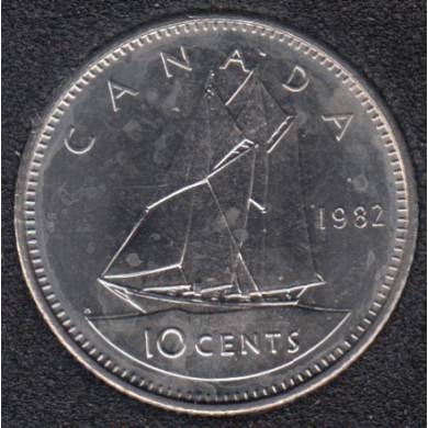 1982 - B.Unc - Canada 10 Cents