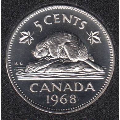 1968 - Proof Like - Canada 5 Cents