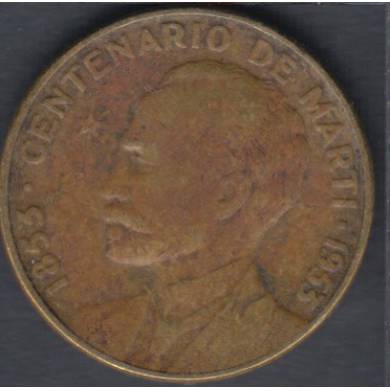 1953 - 1 Centavo - Cuba