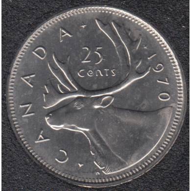 1970 - B.Unc - Canada 25 Cents