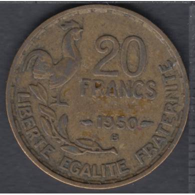 1950 B - 20 Francs - France