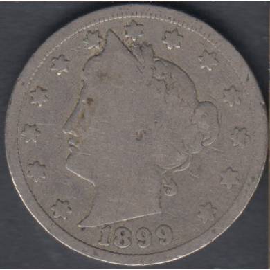 1899 - Liberty Head - 5 Cents