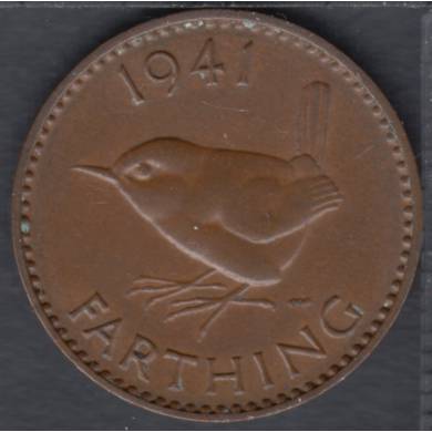 1941 - Farthing - Great Britain