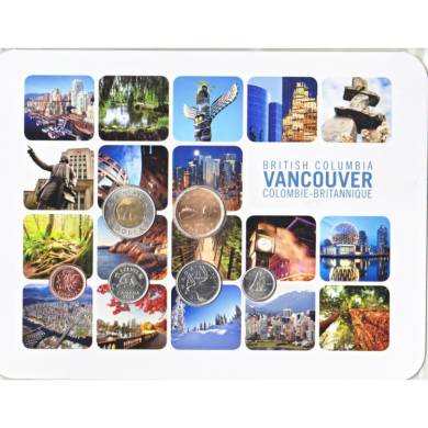 2011 Collection - ensemble de 5 pièces de circulation Vancouver