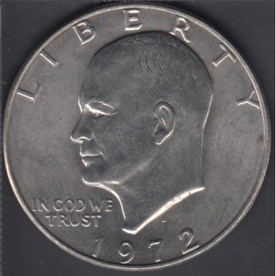 1972 D - Eisenhower - Dollar