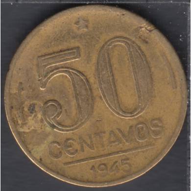 1945 - 50 Centavos - Bresil