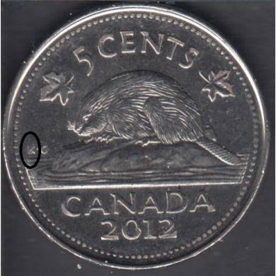 2012 - Special 'K' - Canada 5 Cents