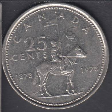 1973 - Circulated - Canada 25 Cents