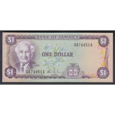 1985 Jamaica - $1 Dollar - UNC