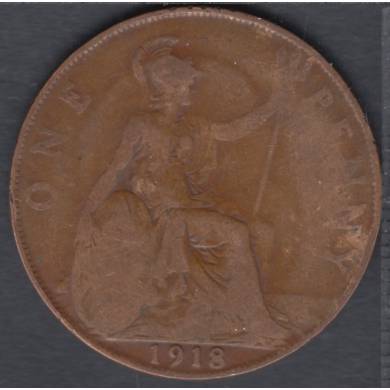 1918 - 1 Penny - Geat Britain