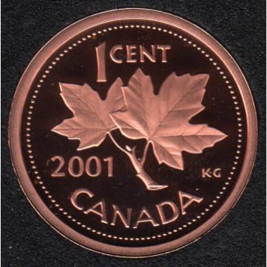 2001 - Proof - Canada Cent
