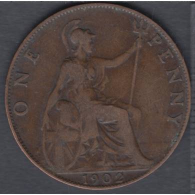 1902 - 1 Penny - Grande Bretagne