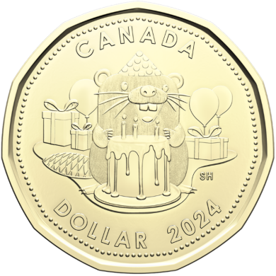 2024 - B.Unc - Anniversaire - Canada Dollar