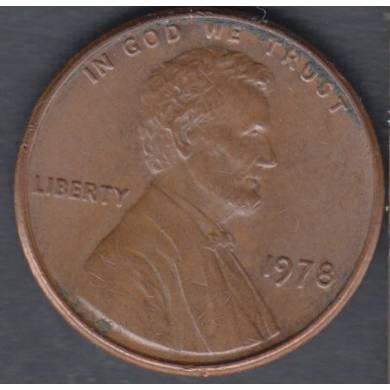 1978 - AU - UNC - Lincoln Small Cent