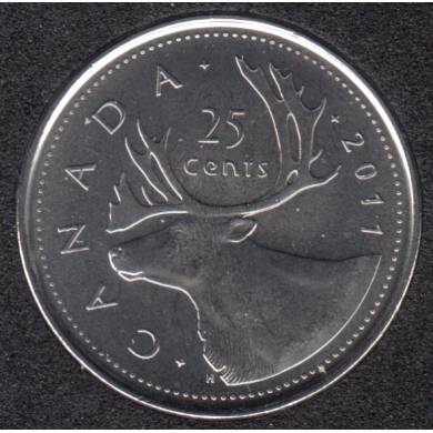 2011 - B.Unc - Canada 25 Cents