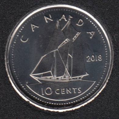 2018 - B.Unc - Canada 10 Cents