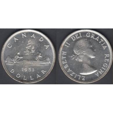 1953 - NSF - B.Unc - Rotated Dies - Canada Dollar
