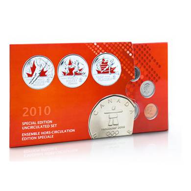 2010 - Special Edition Uncirculated Set - Olympic Moments