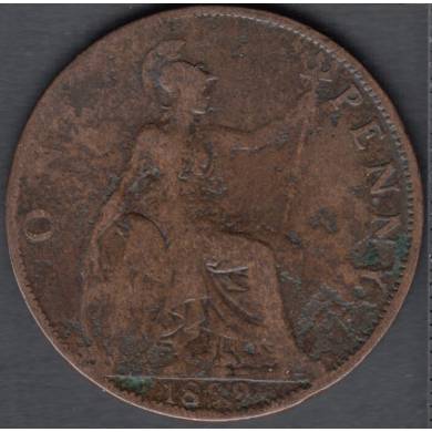 1899 - 1 Penny - Endommagé - Grande Bretagne