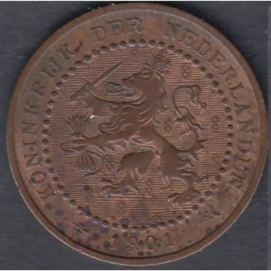 1900 - 1 Cent - Pays Bas