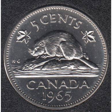 1965 - Proof Like - Canada 5 Cents