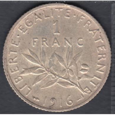 1916 - 1 Franc - France