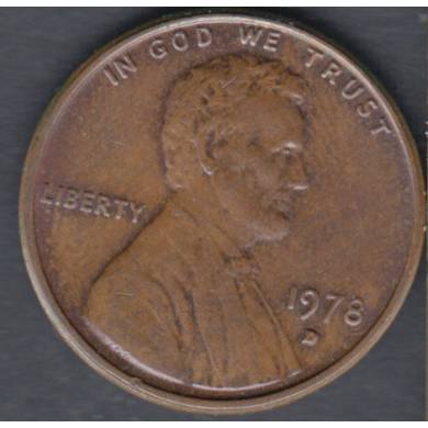 1978 D - AU - UNC - Lincoln Small Cent