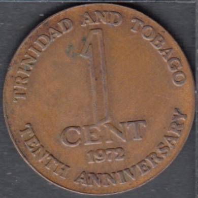 1972 - 1 Cent - Trinidad & Tobago
