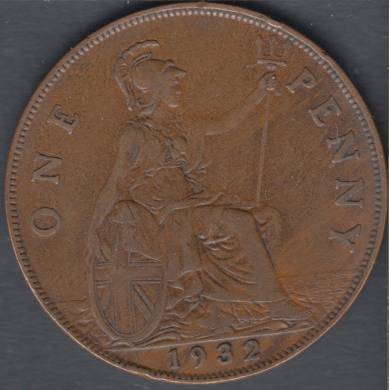 1932 - 1 Penny - Grande Bretagne