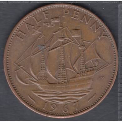 1967 - Half Penny - Great Britain