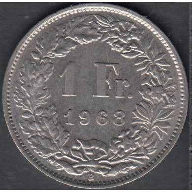 1968 B - 1 Franc - Switzerland