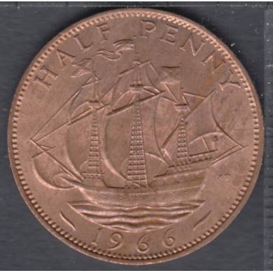1966 - Half Penny - B. UNC - Great Britain