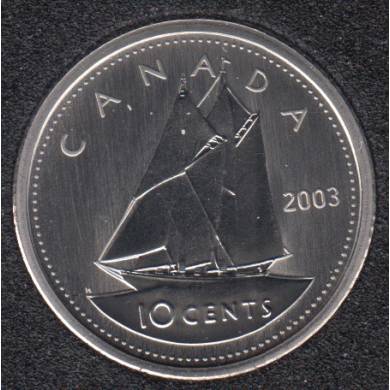 2003 P - Specimen - OE - Canada 10 Cents
