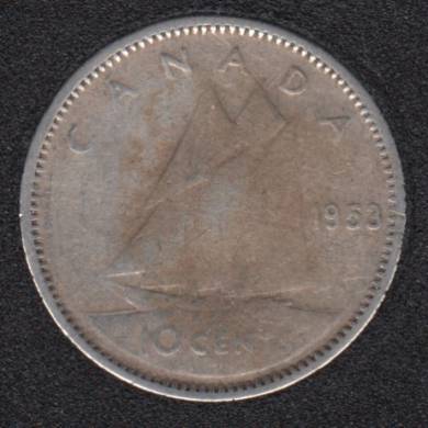 1953 - NSF - Canada 10 Cents