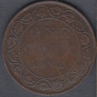 1901 - VG - Canada Large Cent