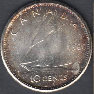 1960 - B.Unc - Canada 10 Cents