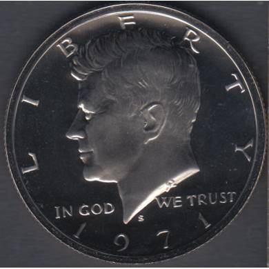 1971 S - Proof - Kennedy - 50 Cents
