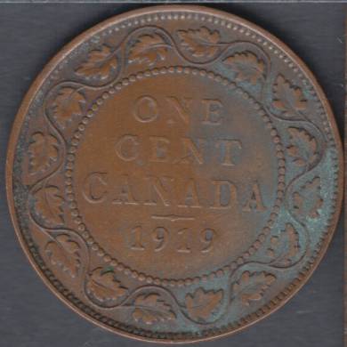 1919 - Fine - Canada Large Cent