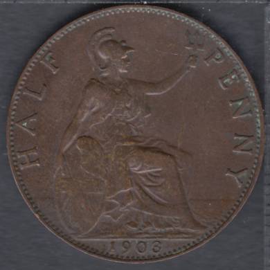 1903 - Half Penny - Great Britain