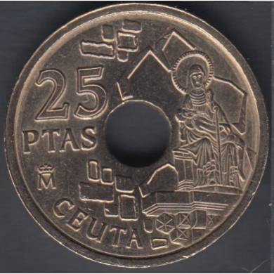 1998 - 25 Pesetas - Espagne